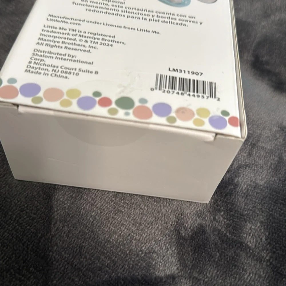 NIB - LITTLE ME - Electric Baby Nail Trimmer Kit